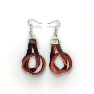 Royal Elegant Brown Earrings