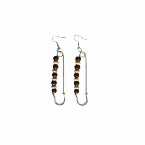Gold African Earring